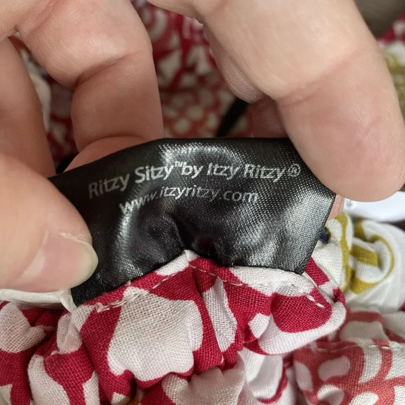 Itzy Ritzy Fresh Blooms Shopping Cart/ High Chair Cover Floral Colors NO STAINS - Picture 5 of 5